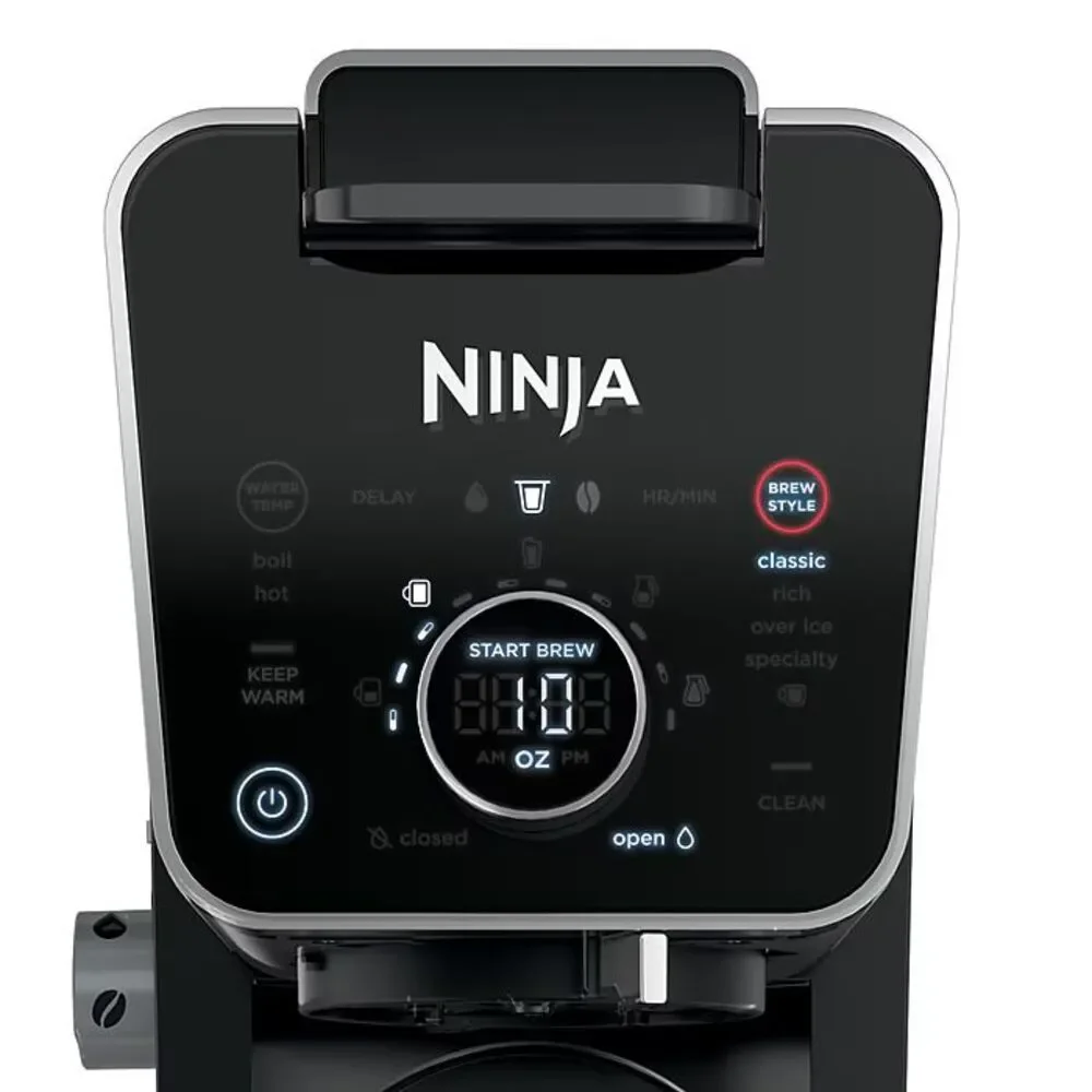 Ninja CFP301 DualBrew Pro Specialty 12-Cup Drip Maker Glass Carafe Single-Serve